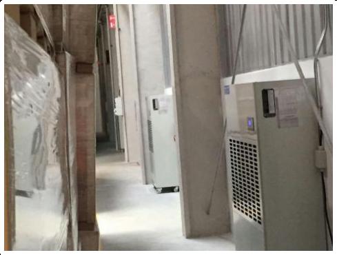 華利達服裝產(chǎn)品除濕房和倉庫除濕案例473