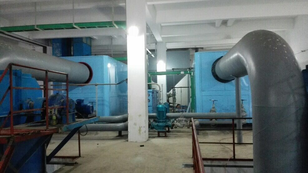 百奧節能型冷凍除濕機應用于貴州芭田高塔復合肥生產中